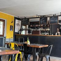 Interno del locale at La Gaba in Sartirana Lomellina