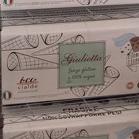 Vegan cones at Qualcosa di Buono in Moneglia