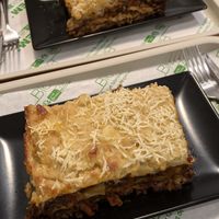 Lasagna at Veganil in Paris