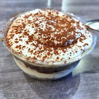 Tiramisu at Veganil in Paris