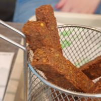 
Falafel stick
 at Veganil in Paris