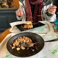 almost can‘ finish  at Veganil in Paris