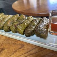 Grape leaves  at Veganil in Paris