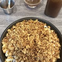 Kochari and Tamarind juice.  at Veganil in Paris