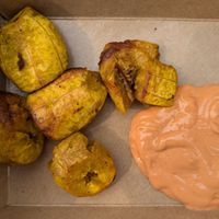 tostones at Rosa's in Portland