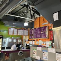 Order counter  at Infinitus Pie in Denver