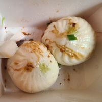 Steamed veggie bao buns at Bao-Ing-Out - Valley River Center in Eugene