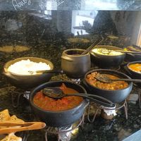 Buffet at Pierre Vegetariano in Morretes