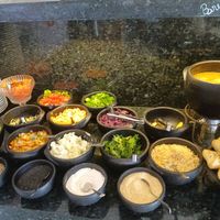 Buffet at Pierre Vegetariano in Morretes