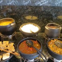 Buffet at Pierre Vegetariano in Morretes