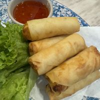 Spring rolls   at Teng Bespoke Vegetarian Restaurant - 藤 in Central Singapore