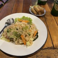 Fried rice (vegan)  at Baan Rim Nam Riverside in Surat Thani