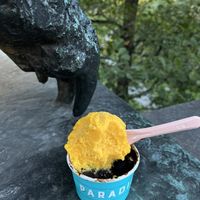Sorbet by a local landmark!  at Paradis - Torggata in Oslo