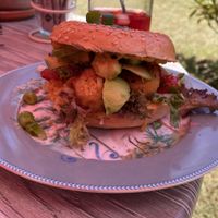 Avocado-Falafel Bagel 🥯 🥑   at Café Wolke 7 in Neuwied