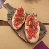 Bruschetta   at Trattoria Piazzeria Antico Capon in Venice