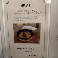 The one vegan option, but delicious and filling  at Cocoro in Hakone