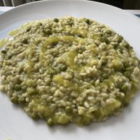 Risotto. Very nice and unique!  at La Casina di Alice in Livorno