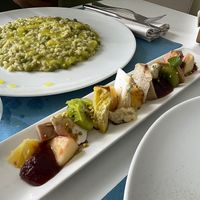 Vegan cheese platter. Amazing!  at La Casina di Alice in Livorno