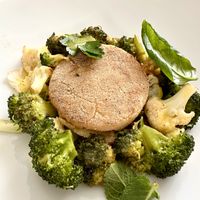 Tomino di anacardi fermentati  at La Casina di Alice in Livorno