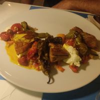 Seitan al curry at La Casina di Alice in Livorno