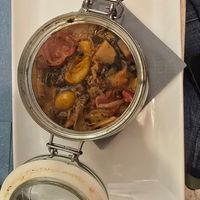 veganized caciucco at La Casina di Alice in Livorno