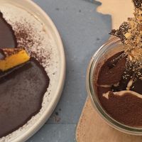 desserts with amazing tiramisu at La Casina di Alice in Livorno