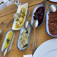 Vegan mezze  at Sait Restaurant in Bodrum