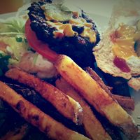 lunch at mono at Mono in Glasgow