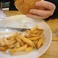 Burger at Mono in Glasgow