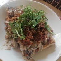 Mushrooms at Mono in Glasgow