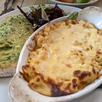 Mac n cheese at Mono in Glasgow