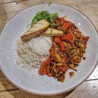 Gado gado stir fry (8/10) at Mono in Glasgow