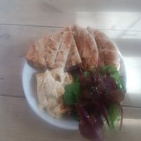 Pea hummus at Mono in Glasgow