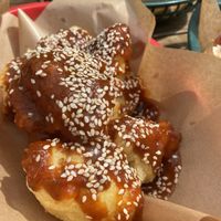 Cauliflower wings   at Mono in Glasgow