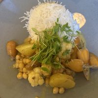 Goan curry  at Mono in Glasgow