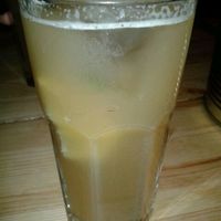 Homemade ginger beer at Mono in Glasgow