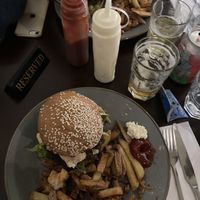 Burger & Chips   at Mono in Glasgow