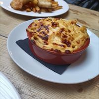 Mac n cheese at Mono in Glasgow
