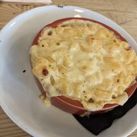 Mini Mac and cheese at Mono in Glasgow