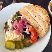 Shawarma salad bowl  at Mono in Glasgow