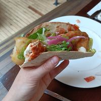 Tofish tacos at Mono in Glasgow