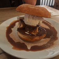 Donut s'more...INCREDIBLE at Mono in Glasgow