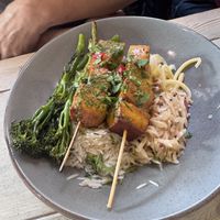 tofu skewers   at Mono in Glasgow