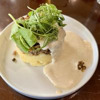 Haggis, neeps and tatties   at Mono in Glasgow