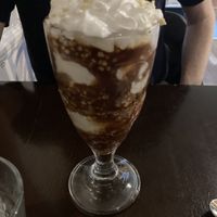 Fudge sundae  at Mono in Glasgow