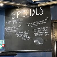Specials of the day  at Mono in Glasgow