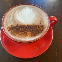 Hot chocolate  at Mono in Glasgow