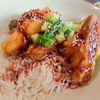 Char siu tofu at Mono in Glasgow