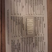 Menu, so much choice! at Mono in Glasgow