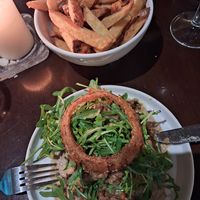 Haggis, neeps and tatties at Mono in Glasgow